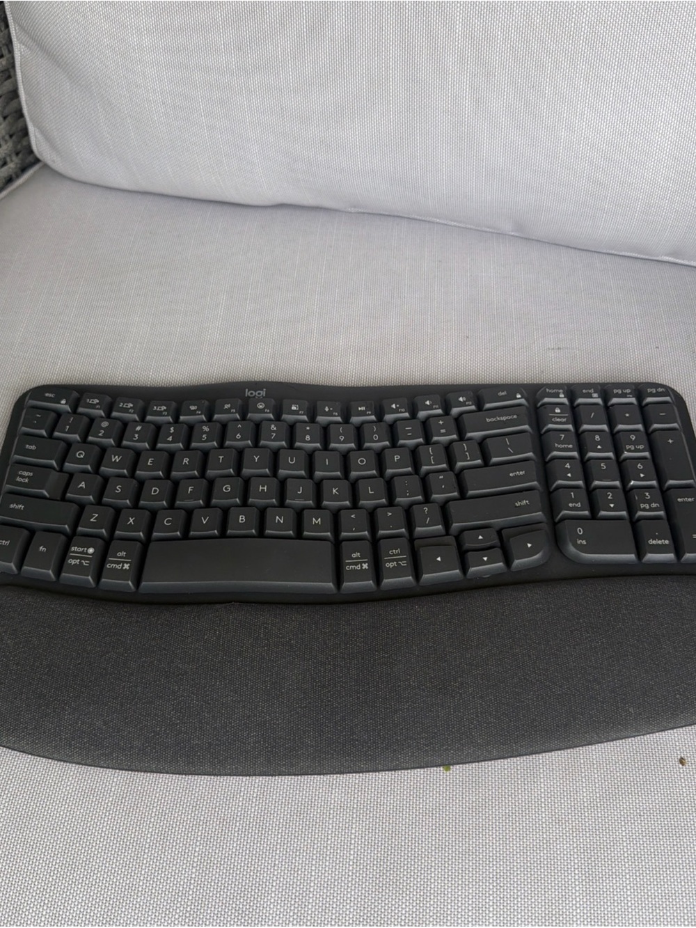 Logitech Wave Keys MK670 Combo Ergonomic Wireless Keyboard Only No Dongle
